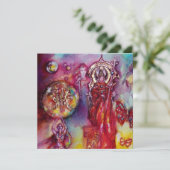 FAIRE-PART JARDIN DES OMBRES PERDUES, FÉES ET PAPILLONS (Debout devant)