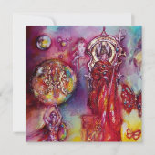 FAIRE-PART JARDIN DES OMBRES PERDUES, FÉES ET PAPILLONS (Devant)