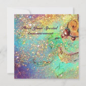 FAIRE-PART JARDIN DES OMBRES PERDUES / MONOGRAMME PAPILLON (Devant)