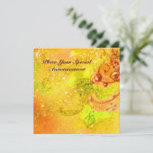 FAIRE-PART JARDIN DES OMBRES PERDUES / MONOGRAMME PAPILLON (Debout devant)