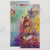 FAIRE-PART JARDIN DES OMBRES PERDUES -PLANTE DE PAPILLON MAGI (Devant / Derrière)