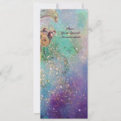 FAIRE-PART JARDIN DES OMBRES PERDUES -PLANTE PAPILLON MAGIQUE (Dos)