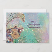 FAIRE-PART JARDIN D'OMBRES PERDUES FÊTES ET BOUTEILLES (Dos)