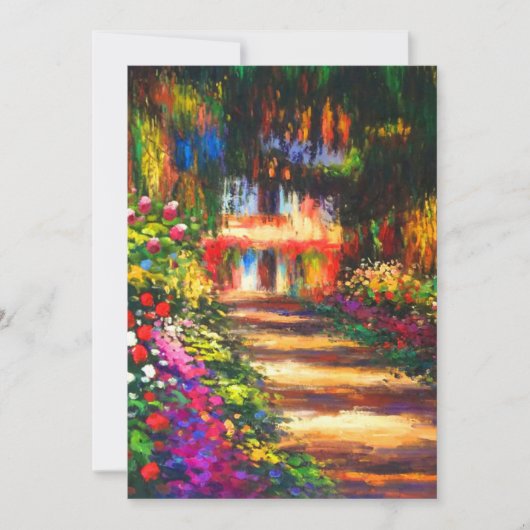 Faire-part Jardin du Monet à Giverny (Devant)