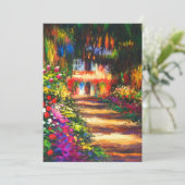 Faire-part Jardin du Monet à Giverny (Debout devant)