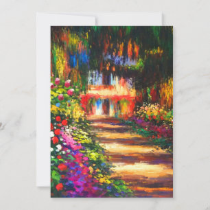 Faire-part Jardin du Monet à Giverny