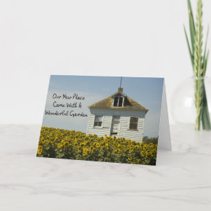 Faire-part Jardin merveilleux - Drôle changement d'adresse