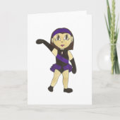 Faire-part Jazz Dancer Considérant Dance Studio Enseignant (Devant)