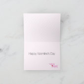 Faire-part Je pense que vous êtes Wienerife Dachshund Valenti (Intérieur)