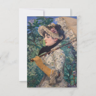 Faire-part Jeanne (Printemps) Par Édouard Manet