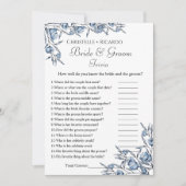 Faire-part Jeu de douche de mariée et de mariée fleur sauvage (Devant)