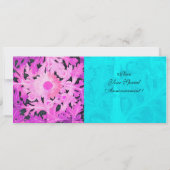 Faire-part JOUR, bleu rose blanc (Dos)