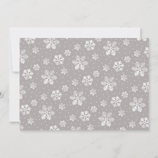 Faire-part Joy Pregnancy Noël (Dos)