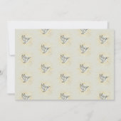 Faire-part Joyeuses vacances de New Home La colombe de la pai (Dos)