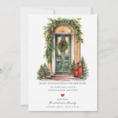 Faire-part Joyeuses vacances Nouvelle maison déménager (Devant)