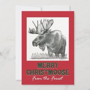 Faire-part Joyeux Christmoose