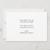 Faire-part Joyeux Noël Famille Photo Cherry Plantes Moving (Dos)