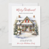 Faire-part Joyeux Noël Nouveau foyer Se déplacer (Devant)