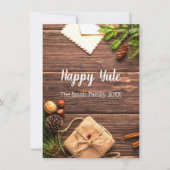 Faire-part Joyeux Yule (Devant)