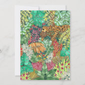 Faire-part Jungle Bienvenue dans le monde Photo Naissance (Dos)