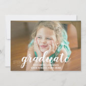 Faire-part Kids Photo Graduation (Devant)