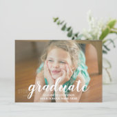 Faire-part Kids Photo Graduation (Debout devant)