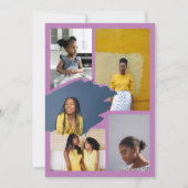 Faire-part La couverture du magazine Grad Fun Trendy Graduate (Dos)