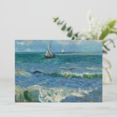 Faire-part La mer aux Saintes Maries de la Mer | Van Gogh (Debout devant)