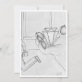 Faire-part La Panthère rose (Devant)