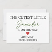 Faire-part La plus mignonne petite fumeuse est sur le chemin  (Devant)