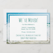 Faire-part La Vie Est Meilleure À La Vague De Plage (Dos)