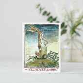 Faire-part Le Lapin de Velours - Carte postale (Debout devant)