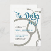 Faire-part Le médecin est là (Devant / Derrière)