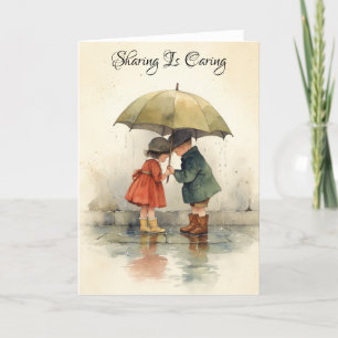 Faire-part Le partage est important