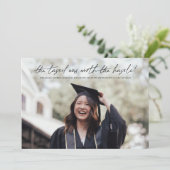 Faire-part Le Tassel Vaut La Diplôme De Script Hassle (Debout devant)