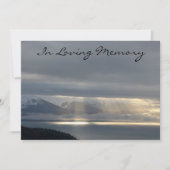 Faire-part léger merveilleux de cérémonie (Devant)