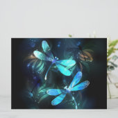 Faire-part Les libellules du lac (Debout devant)