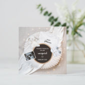 Faire-part Les Meilleures Choses Sont Une Grossesse Photo Ina (Debout devant)