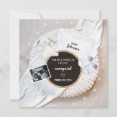 Faire-part Les Meilleures Choses Sont Une Grossesse Photo Ina (Devant)