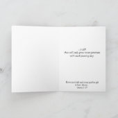 Faire-part Les plus belles choses se trouvent en petits paque (Intérieur)