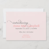 Faire-part Les rêves deviennent réalité {Annonce de naissance (Dos)