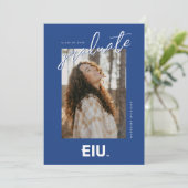 Faire-part Lettre majuscule EIU (Debout devant)