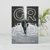 Faire-part LIGNE MOINDRE | Photo contemporaine (Debout devant)