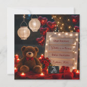 Faire-part little Valentine Pregnancy Announcement Card (Devant)