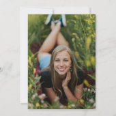 Faire-part Logo de l'Université d'Albany Initials (Dos)