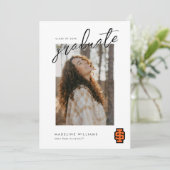 Faire-part Logo de l'Université d'État de l'Idaho (Debout devant)