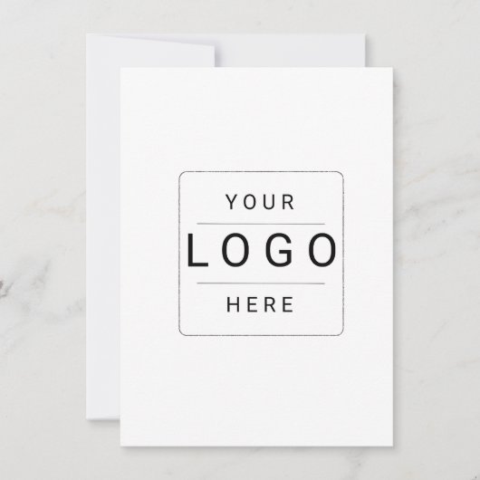 Faire-part Logo personnalisé (Devant)