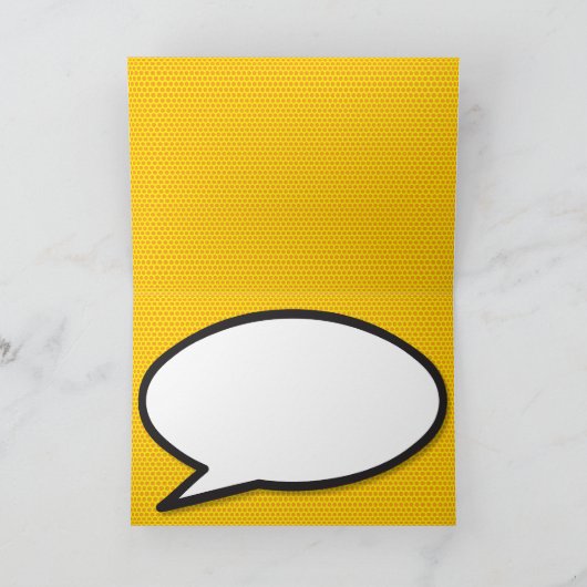 Faire-part LOVE Save the Date Fun Retro Comic Book Pop Art (Intérieur)