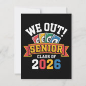 Faire-part Lycéens de la promotion 2026 (Dos)
