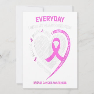 Faire-part Ma Petite-Fille Sensibilisation au cancer du sein